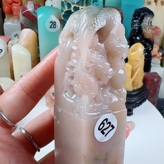 寿山石印石皮丝印石章料…….