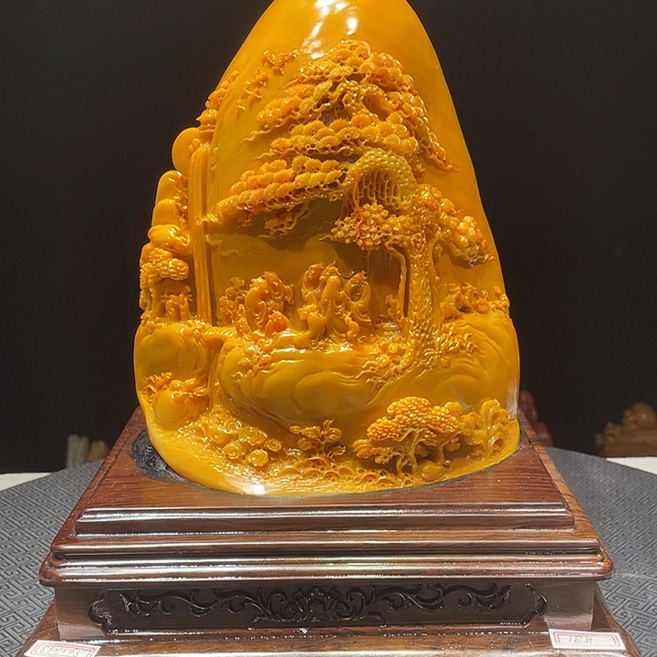 半***砖寿山石寿山石雕刻艺术品
