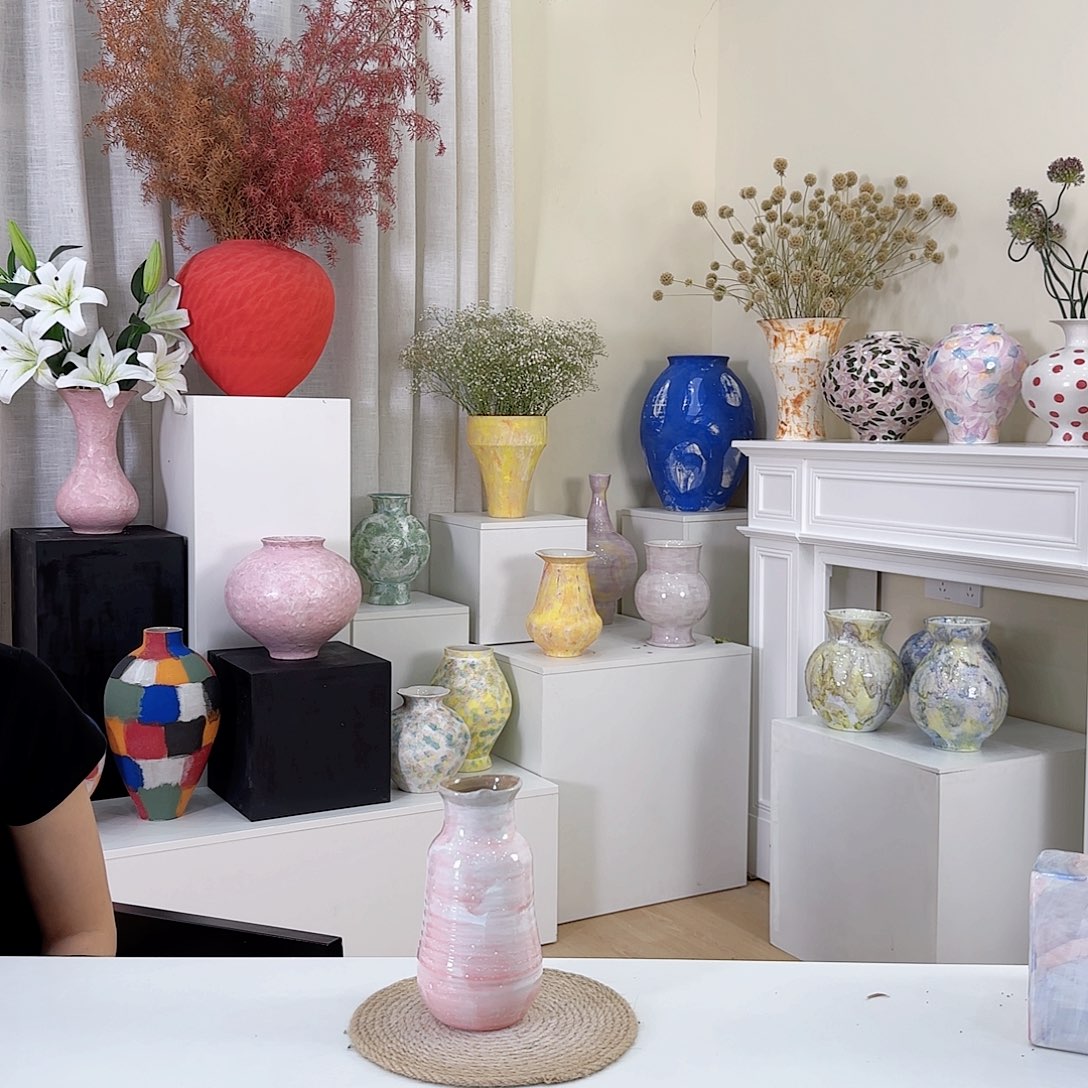 瓶景德镇陶瓷闪23号