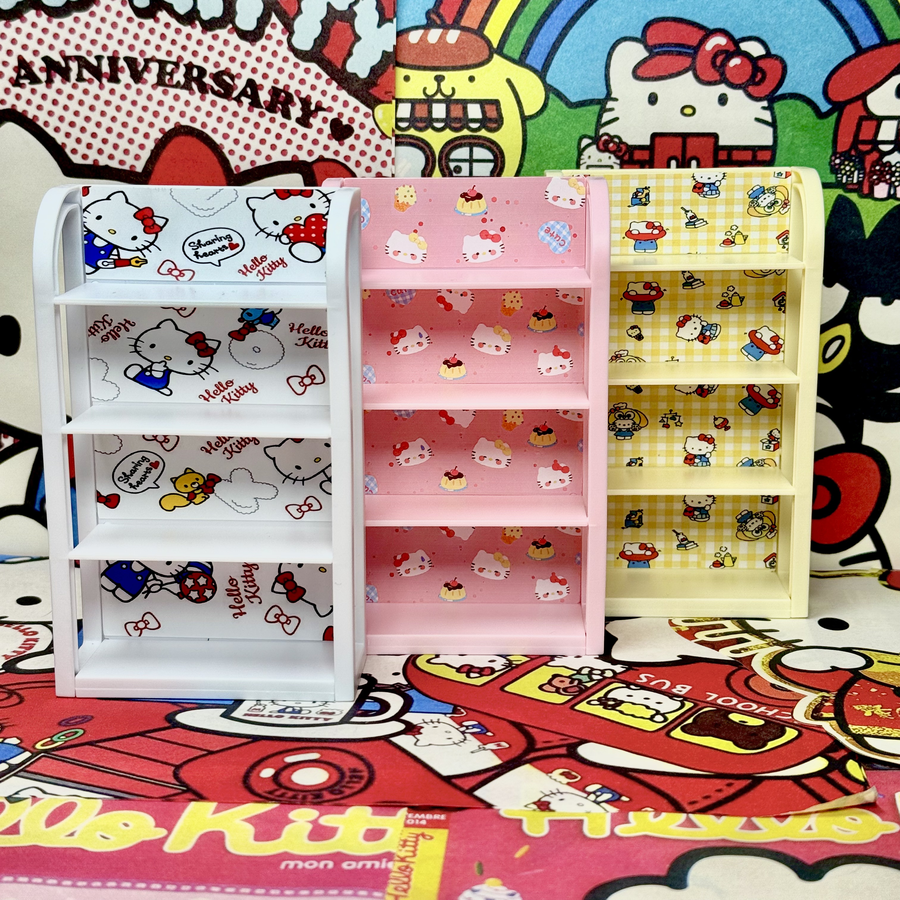 微缩娃屋KT场景装饰置物架