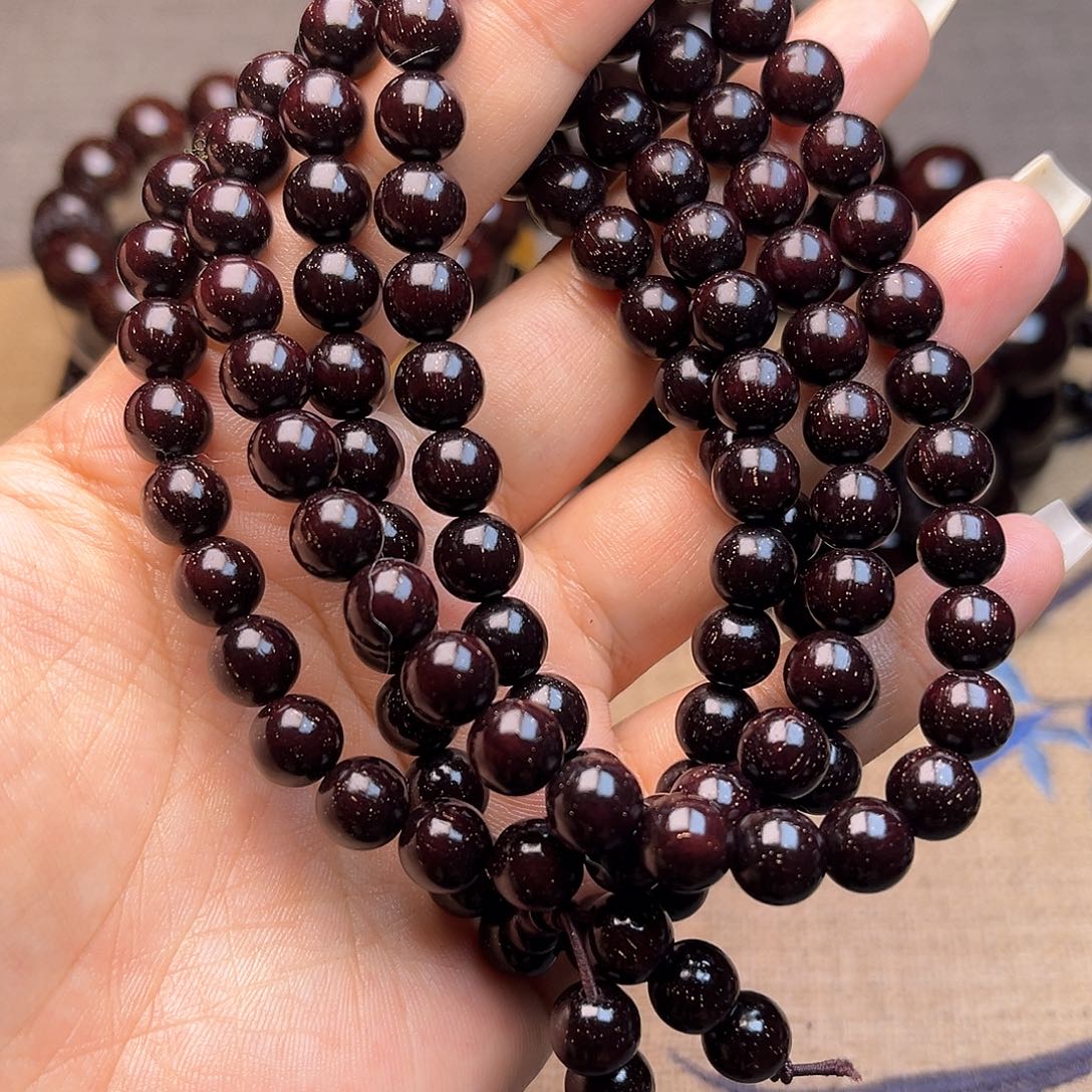 檀香紫檀（小叶紫檀）0.8 108颗多星