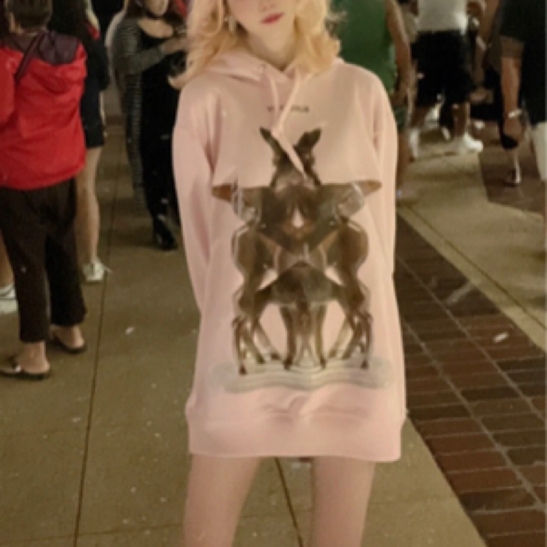 99新 Alexander McQueen/亚历山大·麦昆 W108318/巴宝莉卫衣/M