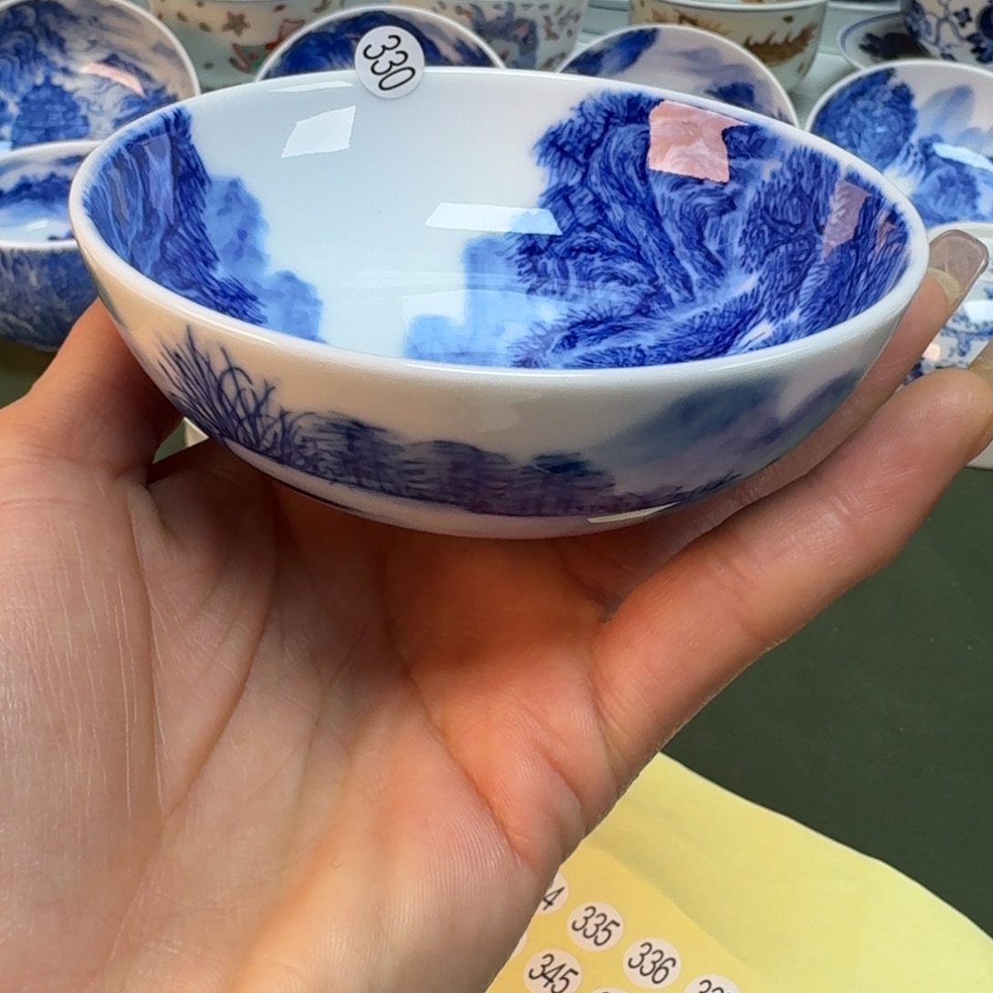 景德镇手绘主人杯景德手工手绘柴窑-雯雯330