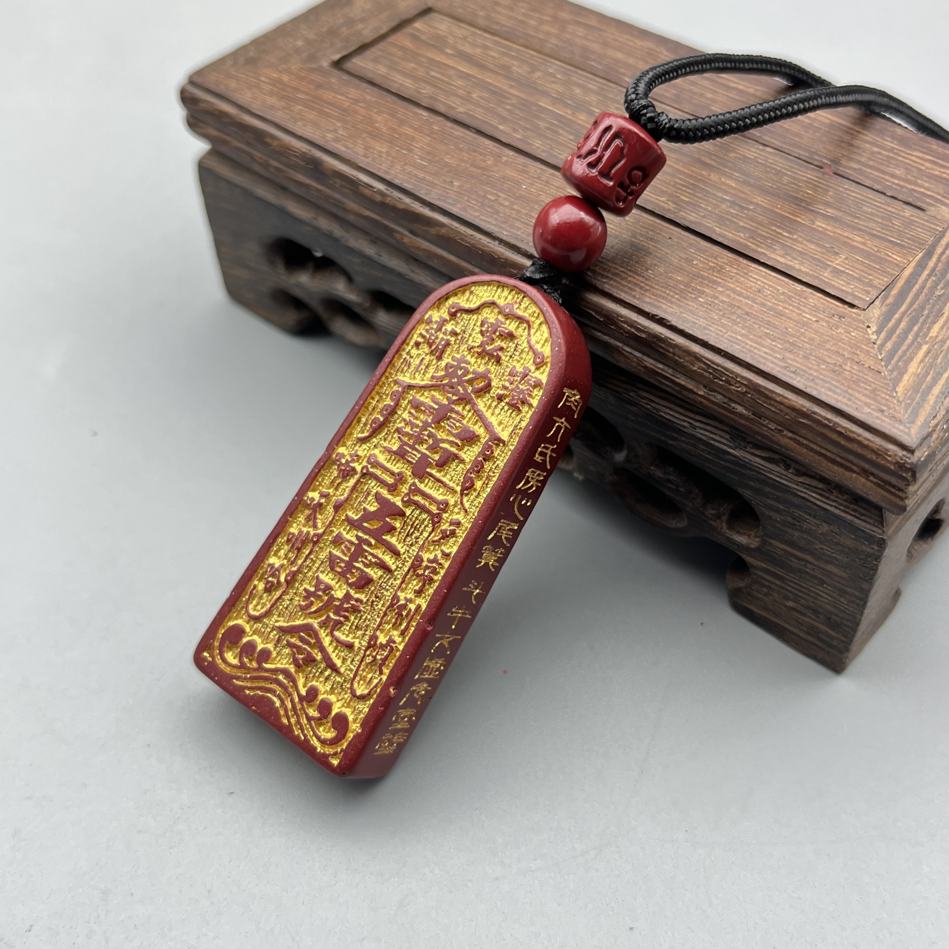 含辰砂工艺品ZD279-传统风格设计挂坠吊坠