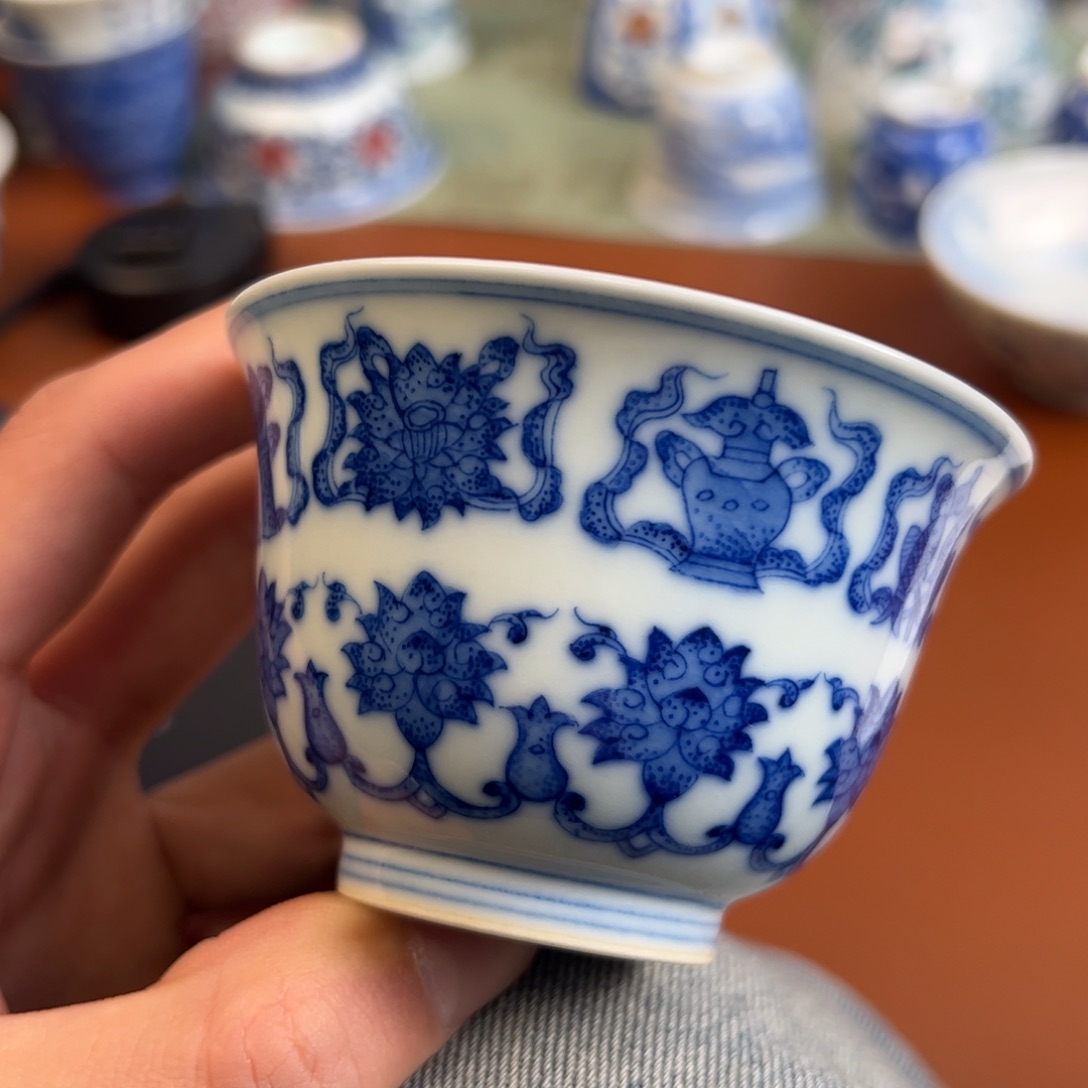 瓷片飞**风景德镇瓷器手工手绘