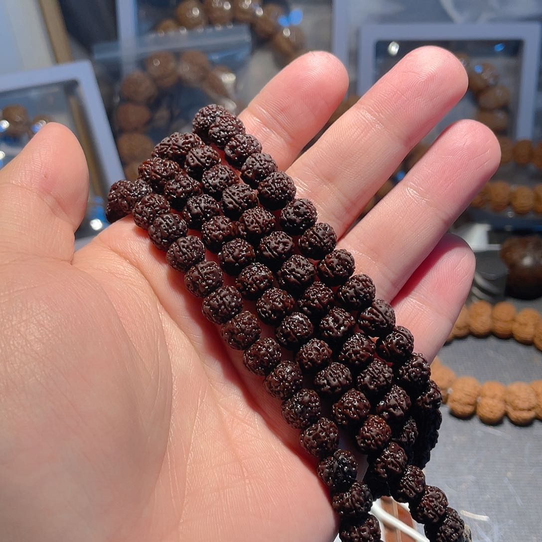 手串金刚菩提9mm平细飞碟【超】108