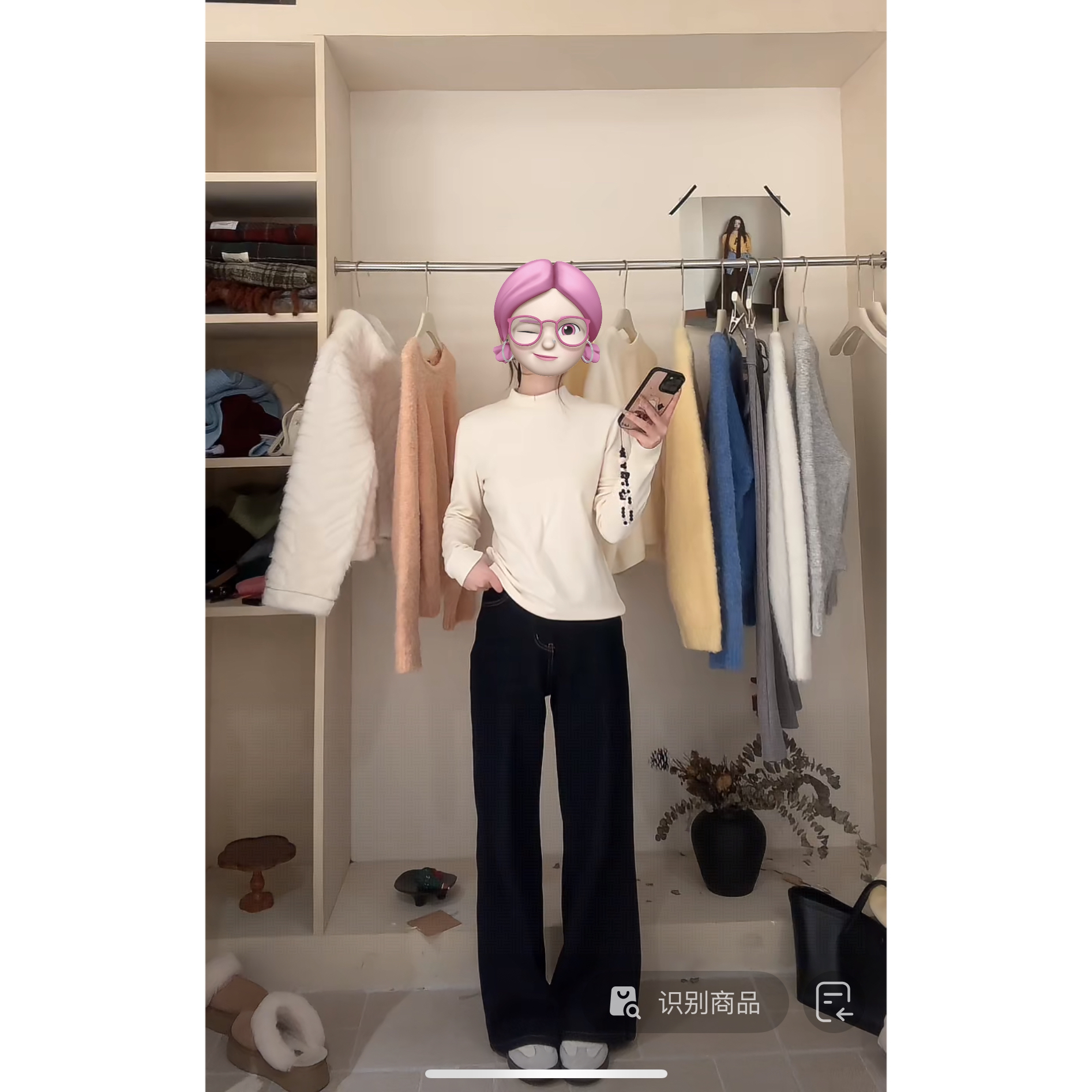 seeyou@s22118 四面弹加绒 韩系时尚休闲显瘦牛仔裤（裤长101）