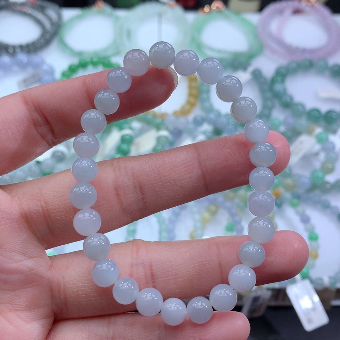 翡翠手链未镶嵌天然