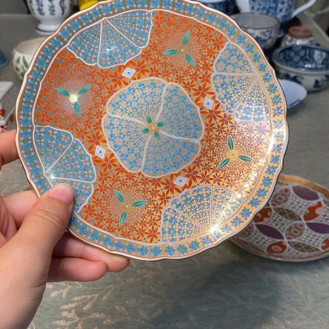 碟15 厘米 小杨瓷器陶瓷陶瓷