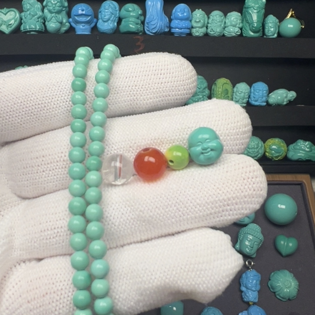 悠***然湖北原生态小米珠多圈卡四