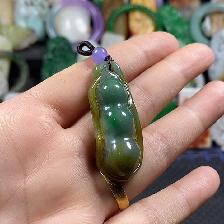 吊坠紫金钵盂菩提