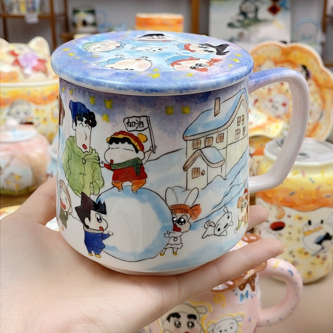 杯董董文创手绘陶瓷