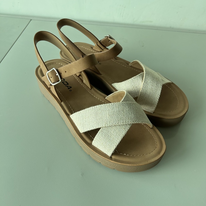 25款时尚休闲百搭外穿拖鞋女鞋一字带凉鞋-0250