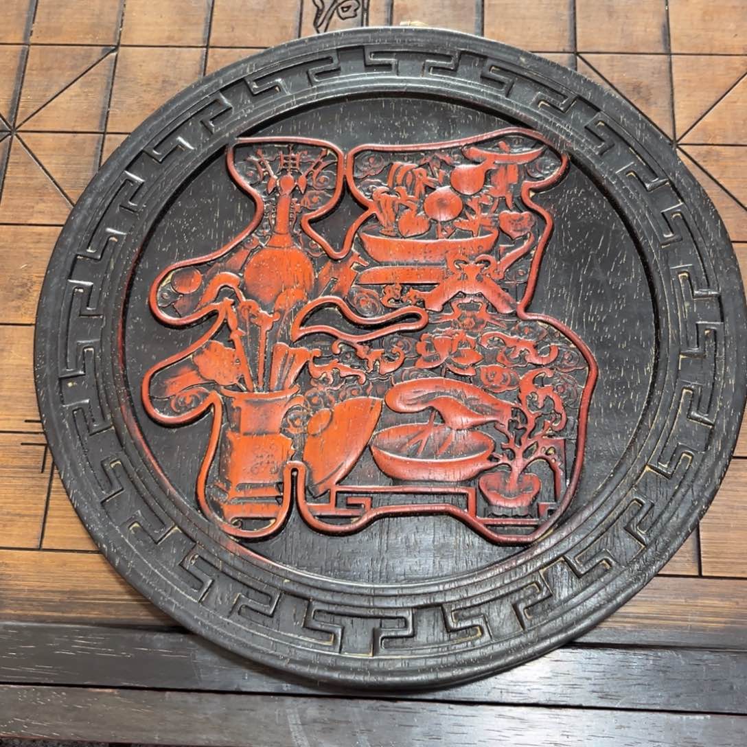 木非洲紫檀木雕牌匾挂匾