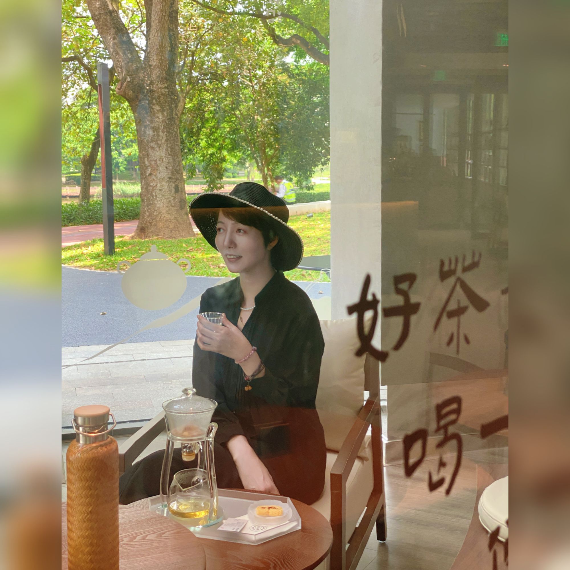 【YAN】MM28姆米双绉小立领风琴褶系带真丝连衣裙 # LMZ0519-C8014