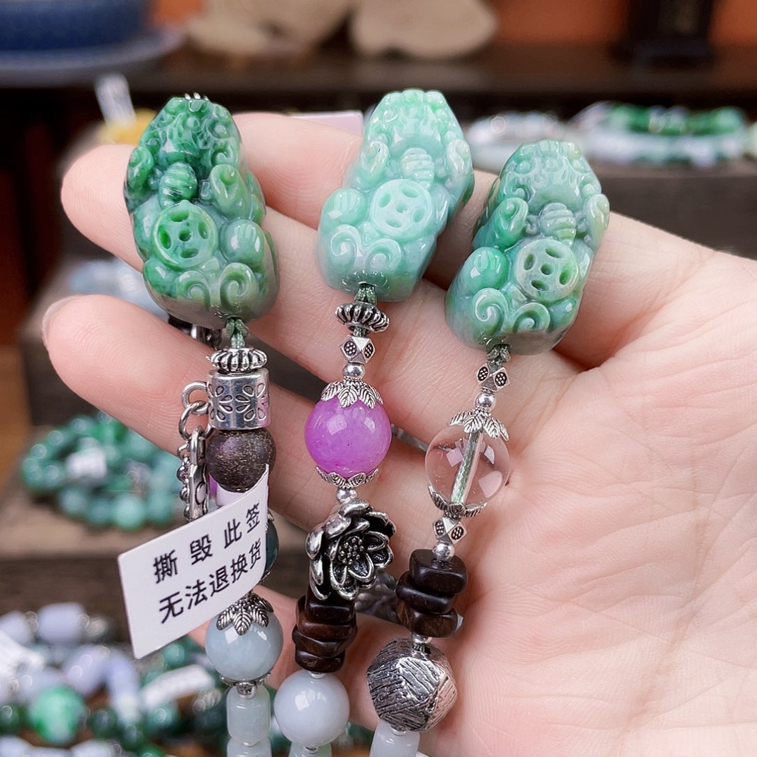 用***7未镶嵌手链翡翠手链