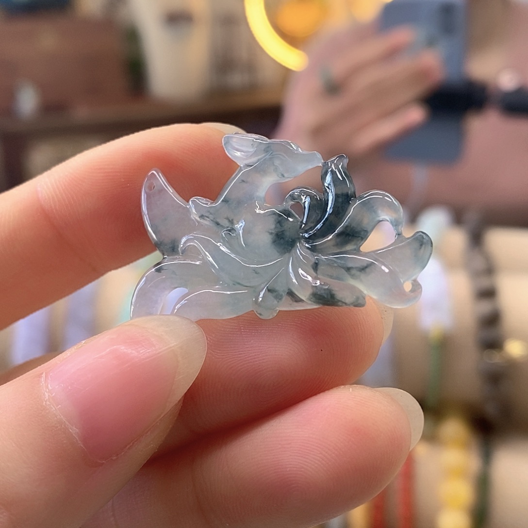 翡翠未镶嵌挂件翡翠挂件