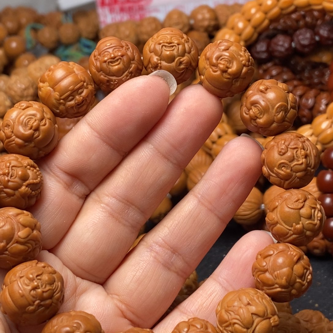 猴头核桃吊坠猴头