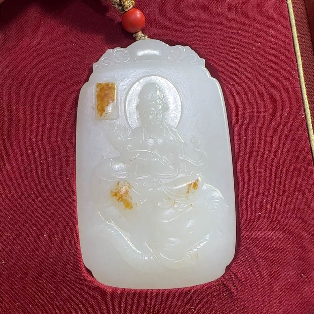 和田玉挂件未镶嵌