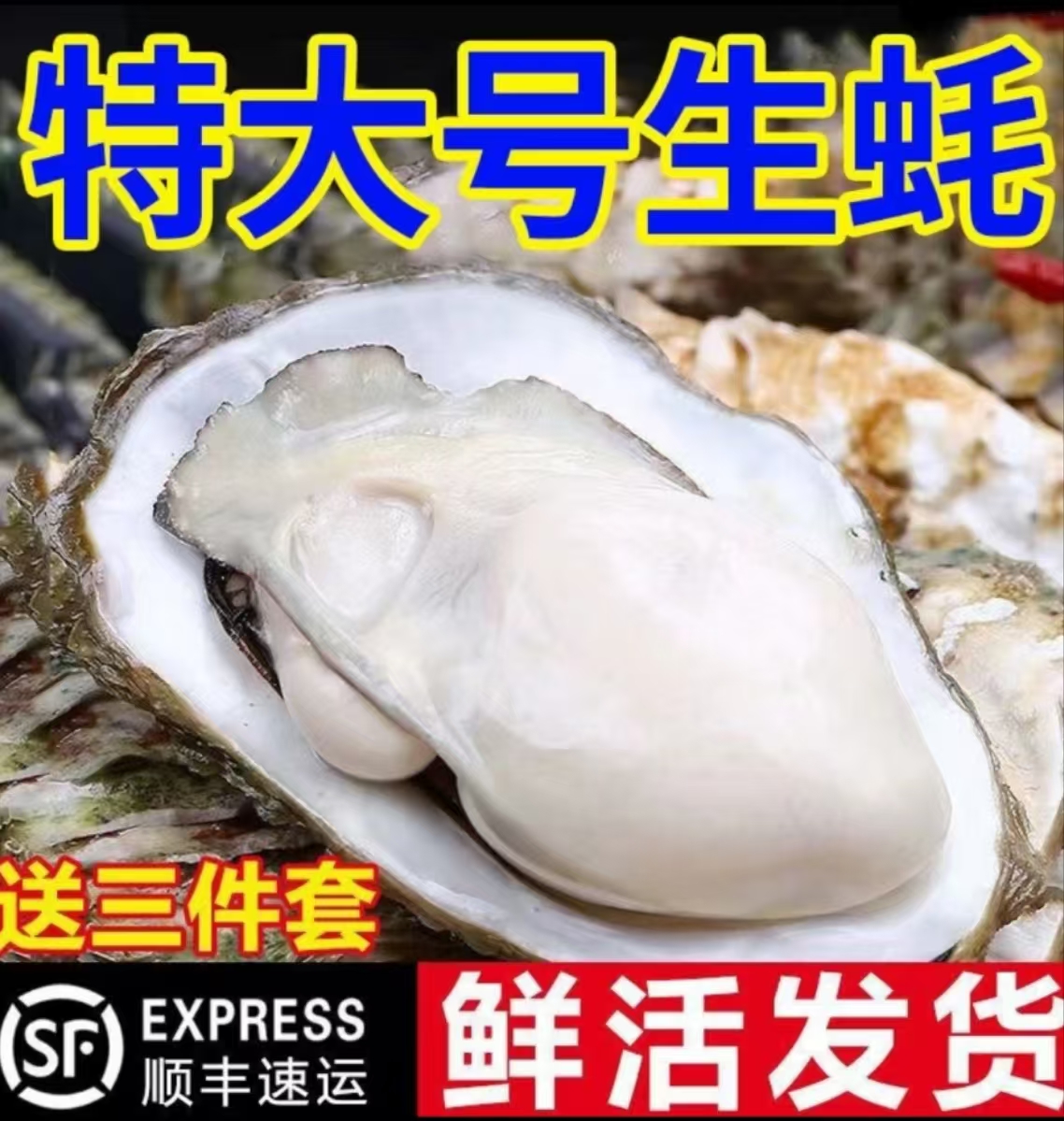 【还没开价】生蚝3公斤