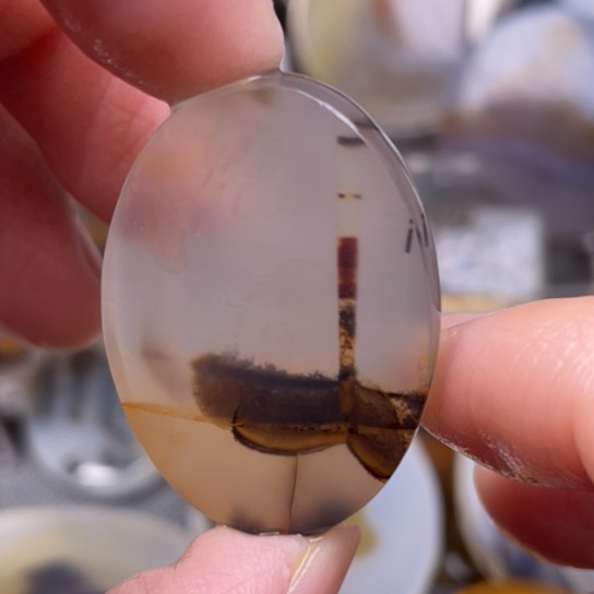 玛瑙/玉髓吊坠(不含链)未镶嵌