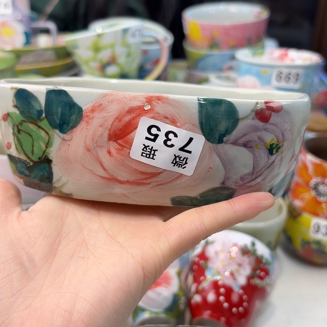 瓷片兔兔好可爱呀打