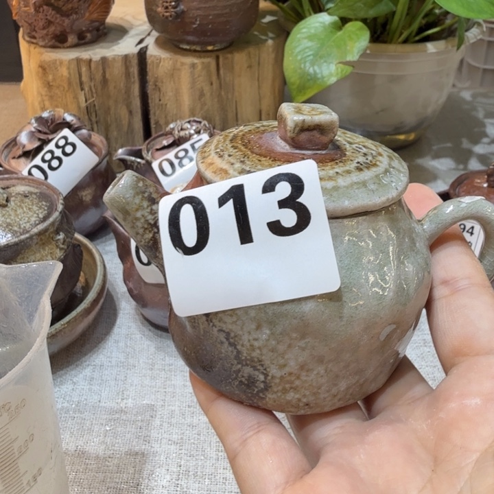 陶盘精品柴烧福利放漏