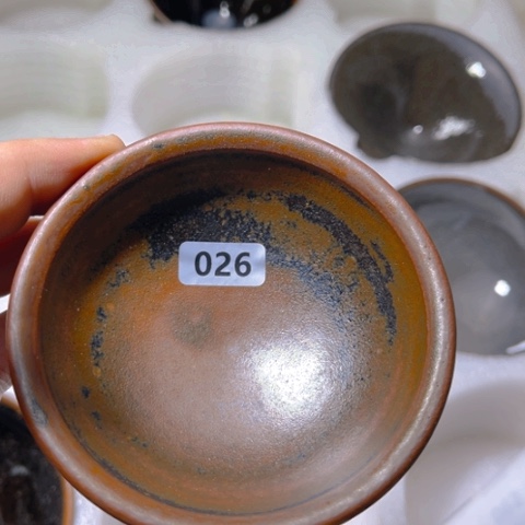 茶盏原矿原釉柴烧建盏