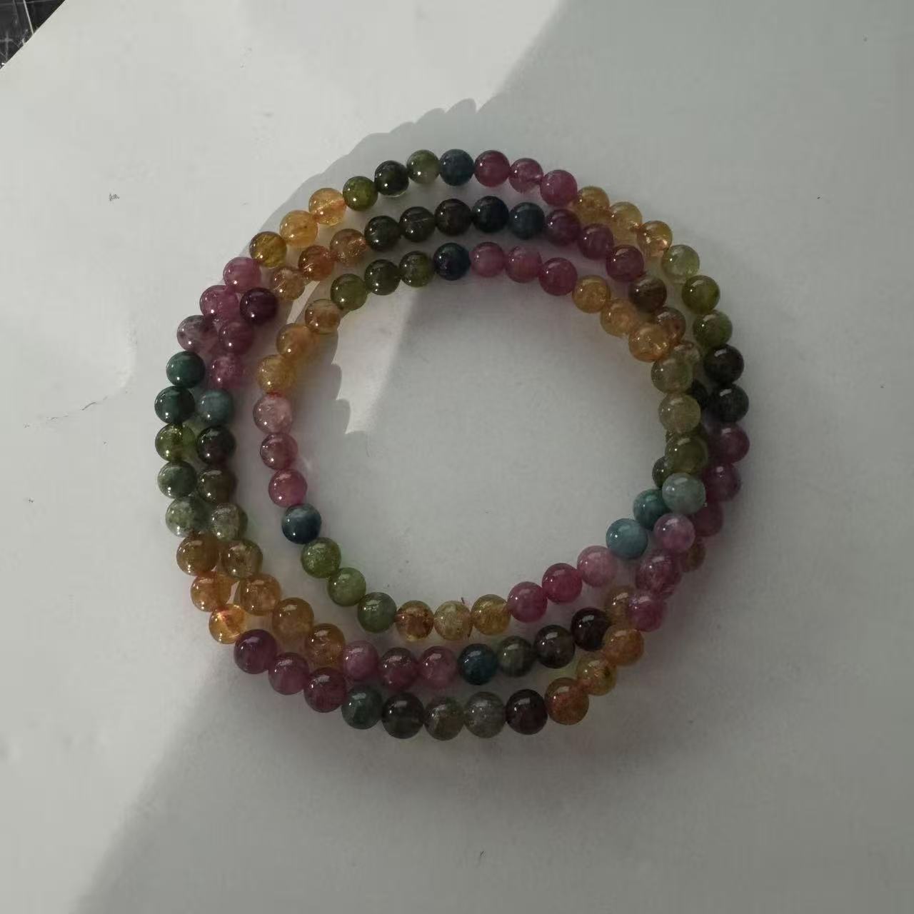 天然碧玺多圈手串手链—多样性发其一【JJ462】