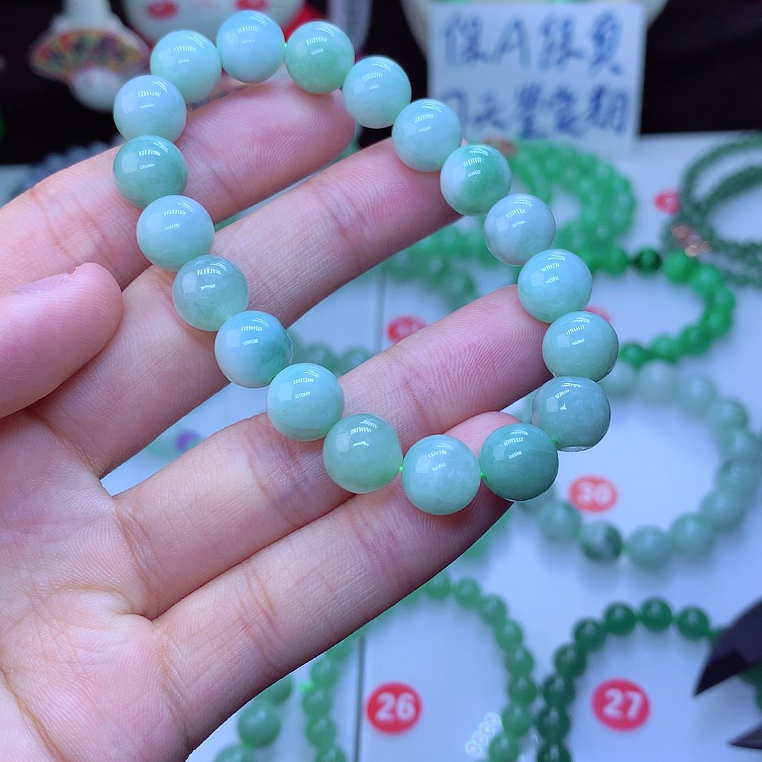 翡翠毛衣链未镶嵌卡10