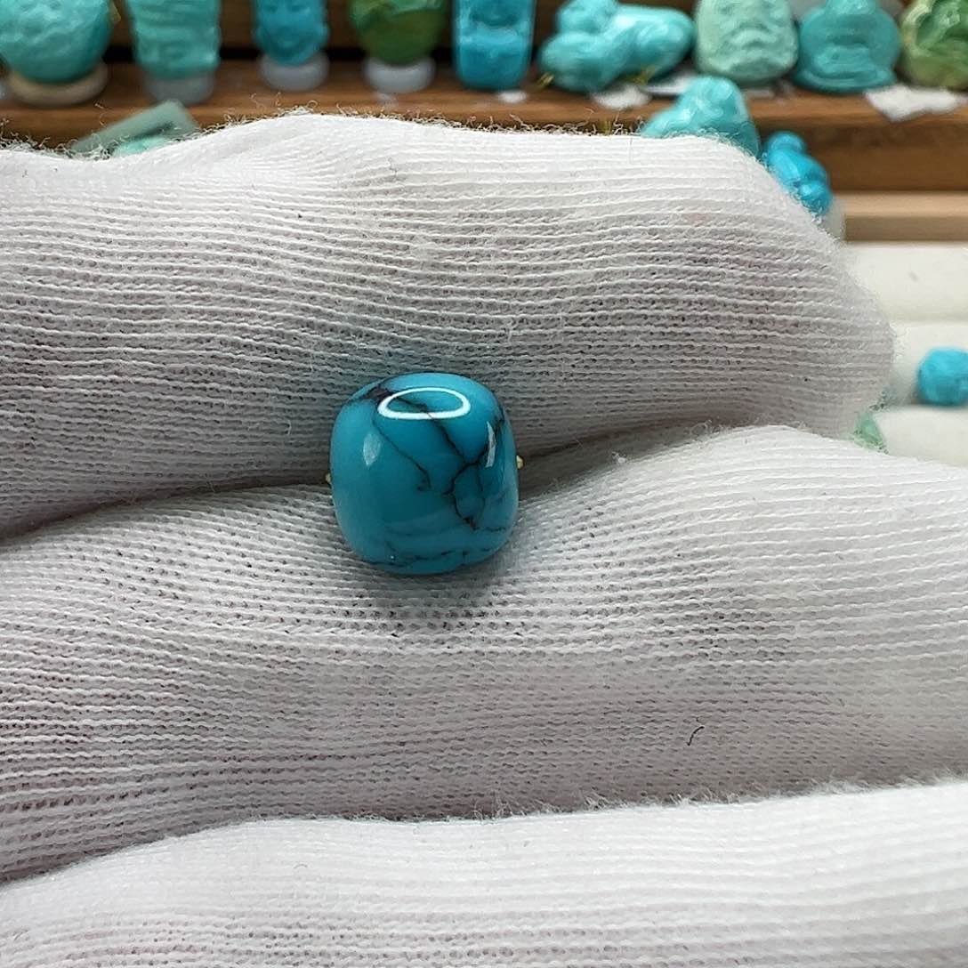 绿松石老型珠 未镶嵌