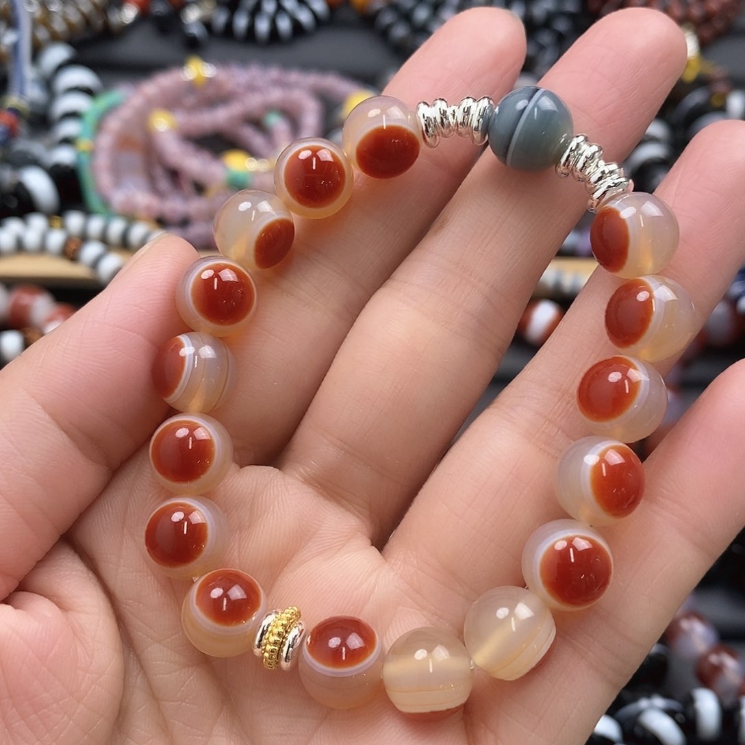 玛瑙/玉髓玛瑙手串未镶嵌