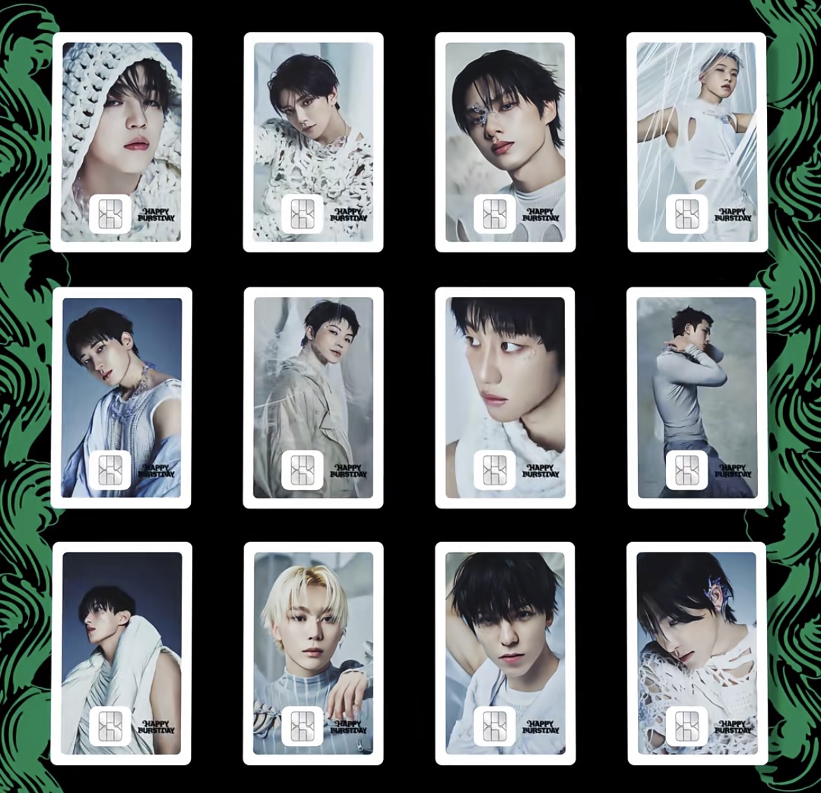 【国现】SEVENTEEN 次 namane交通卡 正规五 十周年