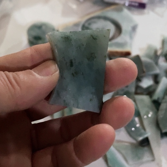 翡翠散珠天然翡翠石