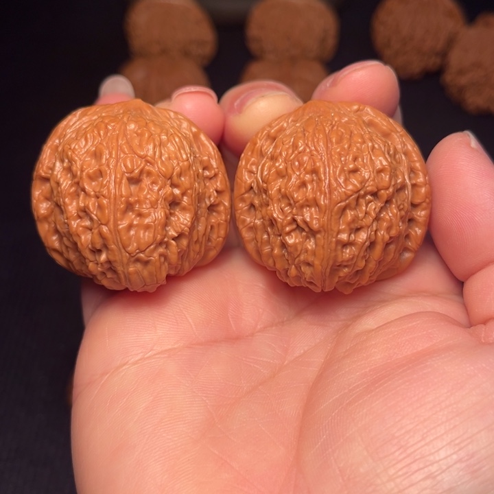 把件文玩核桃泥鳅背38