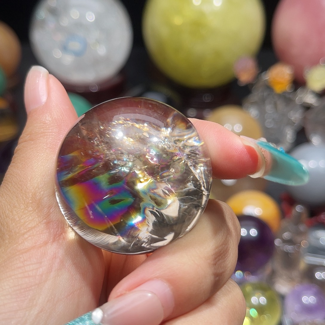 珠宝半成品未镶嵌水晶微瑕4.1