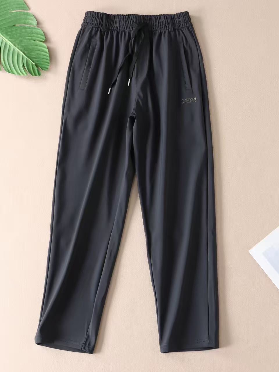 格调美美6603（6606）冬季运动松紧腰加绒保暖休闲裤