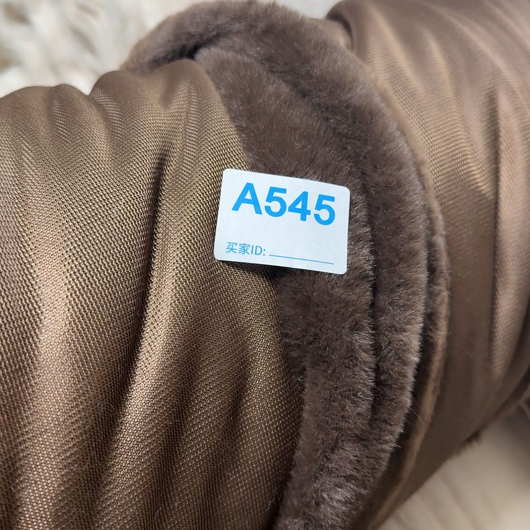 深咖色高密兔毛14元2米545