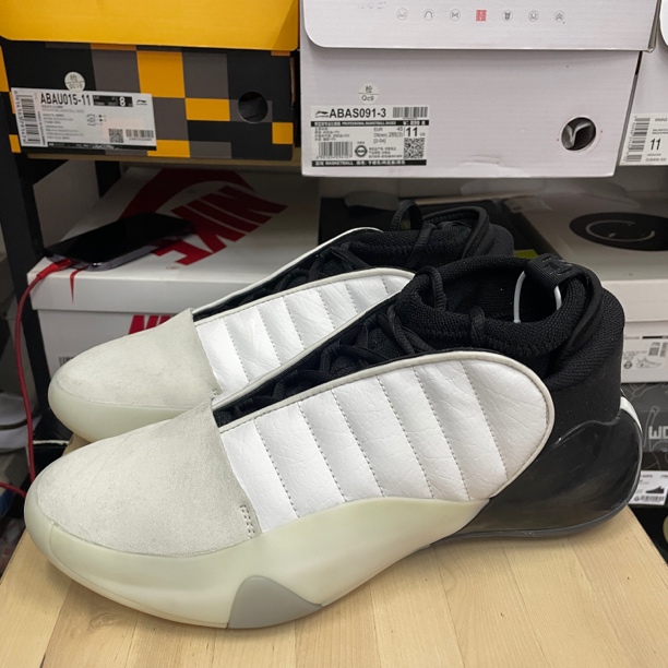 43码/哈登7 云白/52531/篮球鞋/无原盒/HQ3425