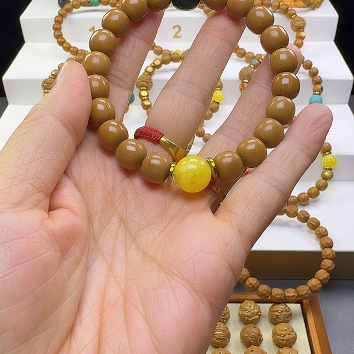 势***挡猴头核桃吊坠猴头手串