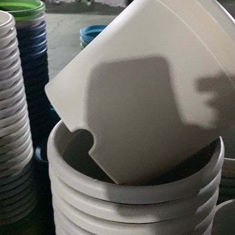 树脂微瑕3#带托灰白10套