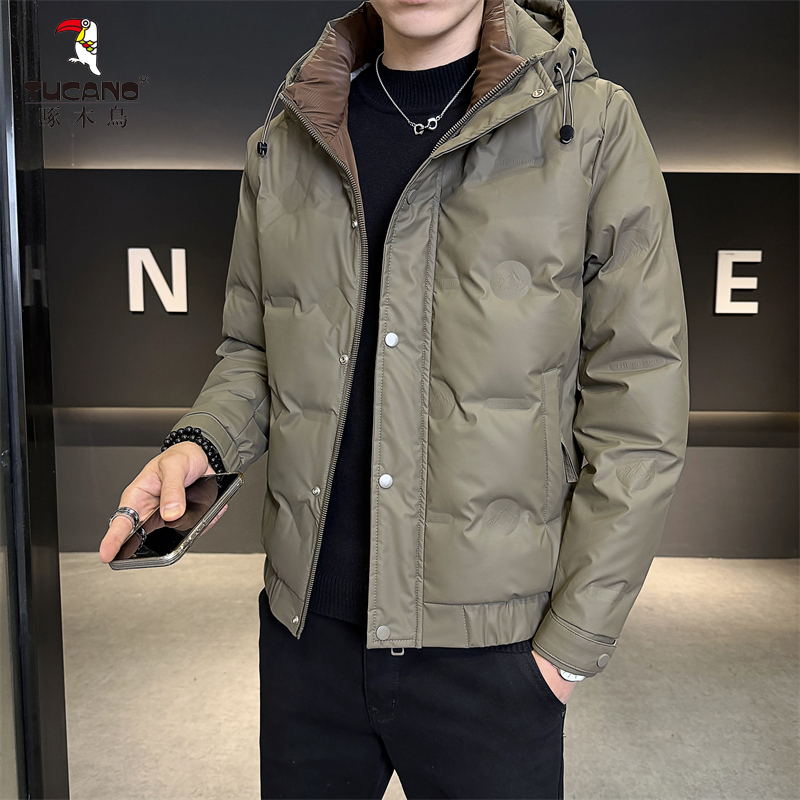 TUCANO/啄木鳥2025秋冬新款鸭绒连帽羽绒服加厚保暖档次防寒帅气