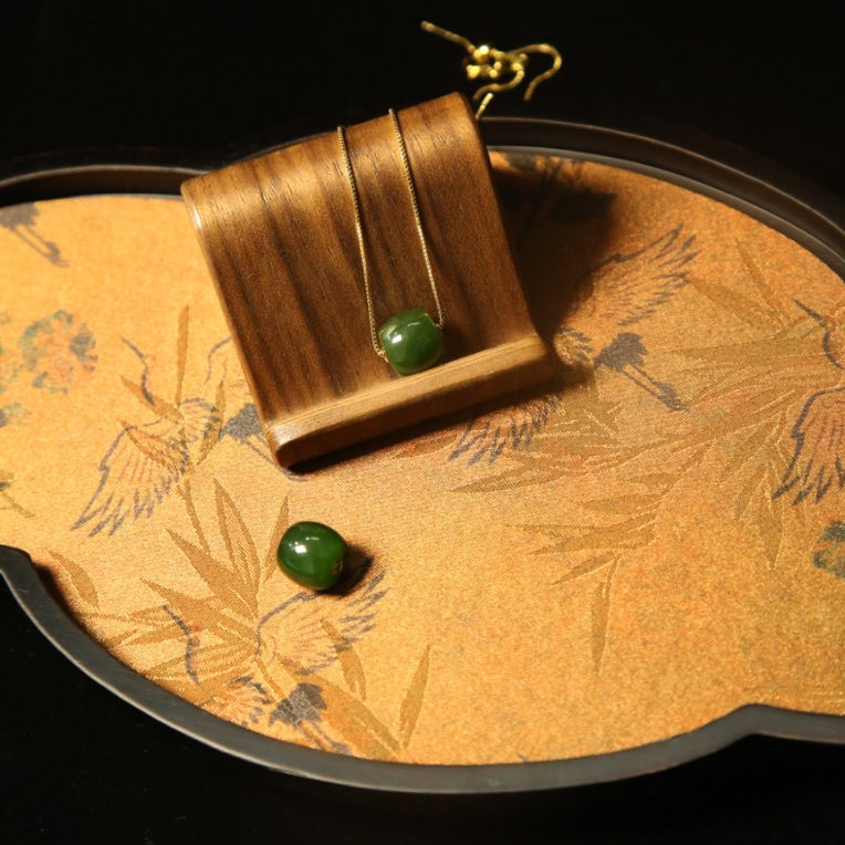 和田玉碧玉路路通转运珠单珠吊坠随机多样性发一c1