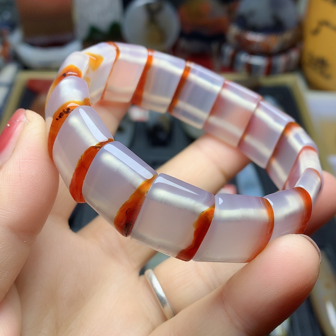 玛瑙/玉髓手串未镶嵌