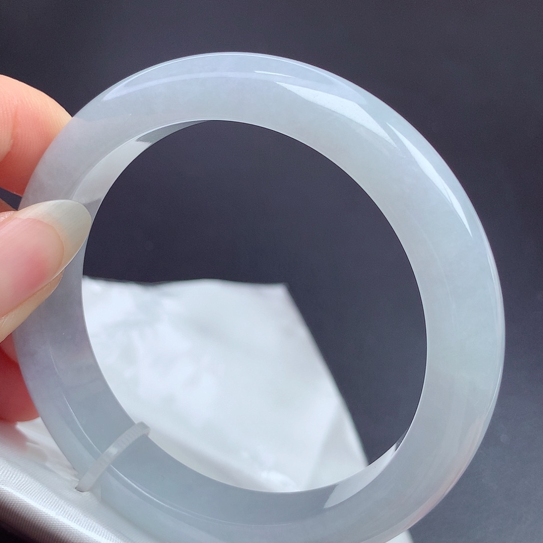 翡翠未镶嵌手镯58.4圈口