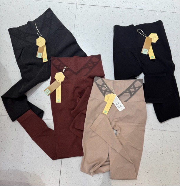 ｛悠沐推荐｝815秋冬高腰羊绒棉打底裤高弹裸感舒适棉羊毛秋裤