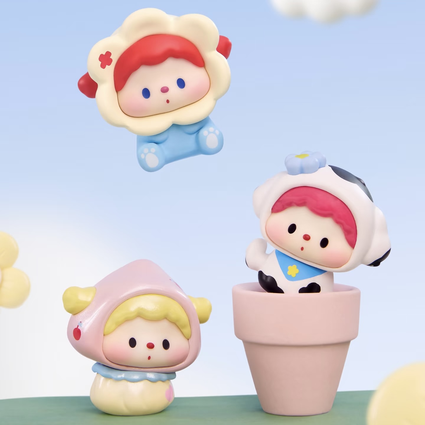 【代拆】噜噜狗神奇种子小铺系列萌粒盲袋潮玩手办