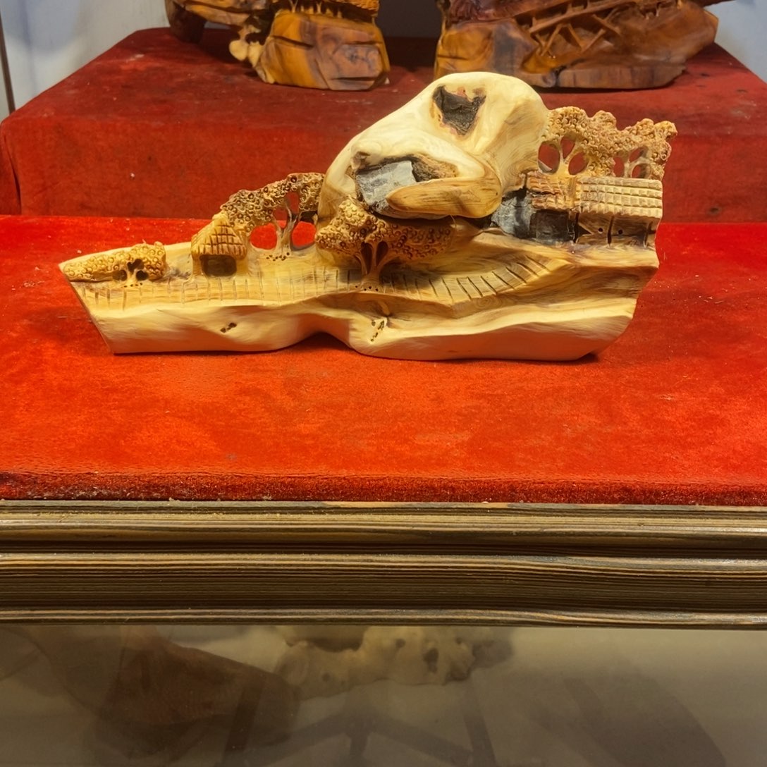 柏木（崖柏）冲****霸崖柏摆件（福利