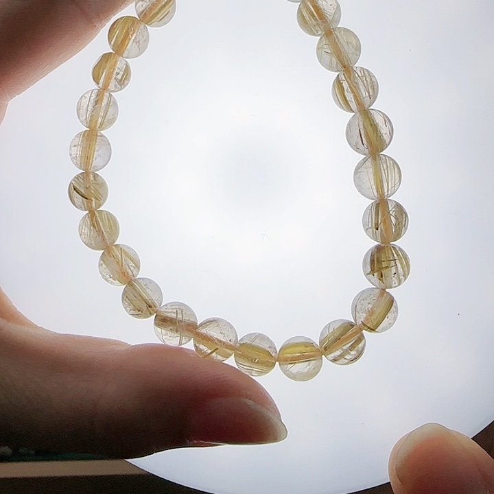 水晶手链未镶嵌手串