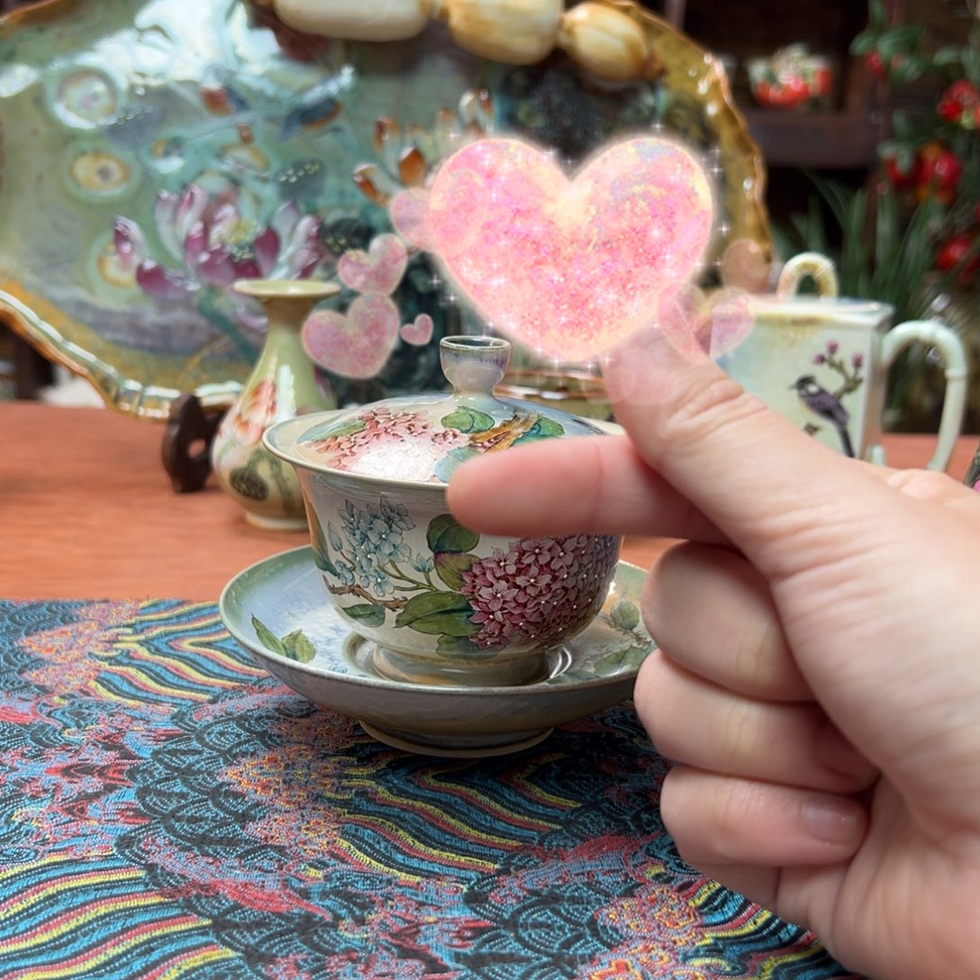 喝***乐瓷片景德镇陶瓷刘道标